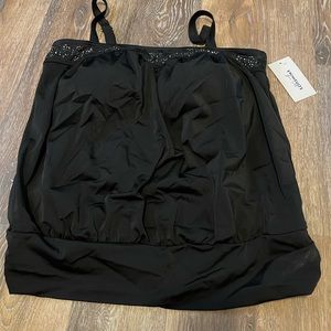 SWIMSUITS FOR ALL blouson bathing suit top